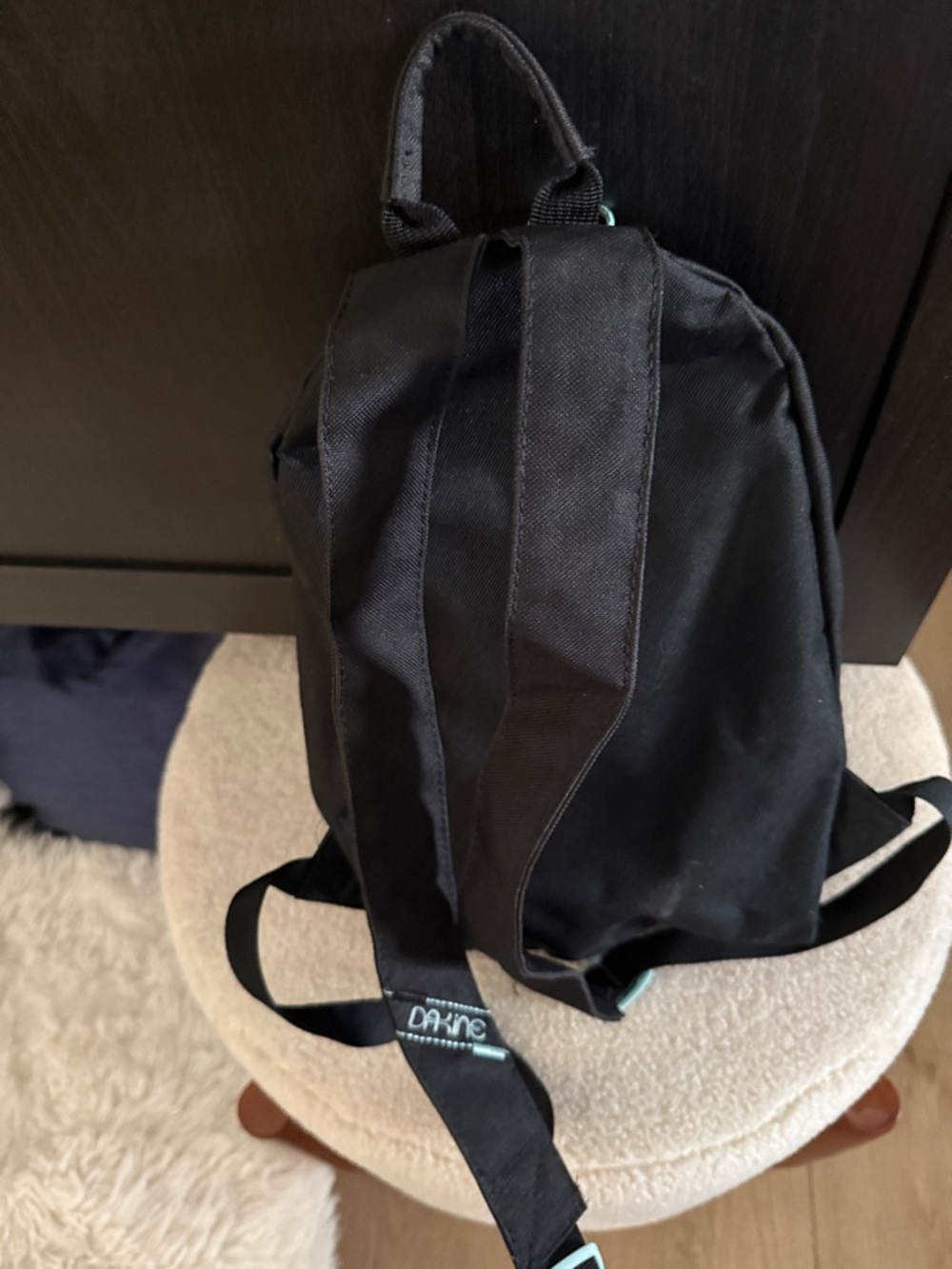 Dakine Black Grom Compact Backpack with Teal Accent - Picture 5 of 8